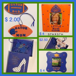 Florida Gators stocking stuffers and Christmas ornaments
