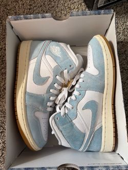 Jordan 1 mid denim size 8.5 woman’s
