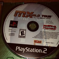 PS2 Game MX World Tour Featuring Jamie Little 