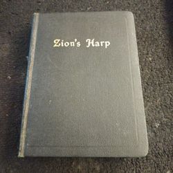 Leather Cover Of Zion's Harp: a collection of hymns and songs for the Apostolic Christian Church of America