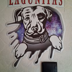 LAGUNITAS Metal Dog Sign