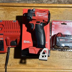 $275$. M18 FUEL GEN-3 18V Lithium-Ion Brushless Cordless 3/8 in. Compact Impact Wrench with 5.0 battery and charger  