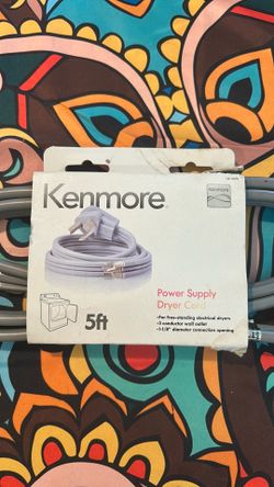 New Kenmore Power Supply Dryer Cord