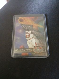 1997 Skybox Metal Universe Michael Jordan Card