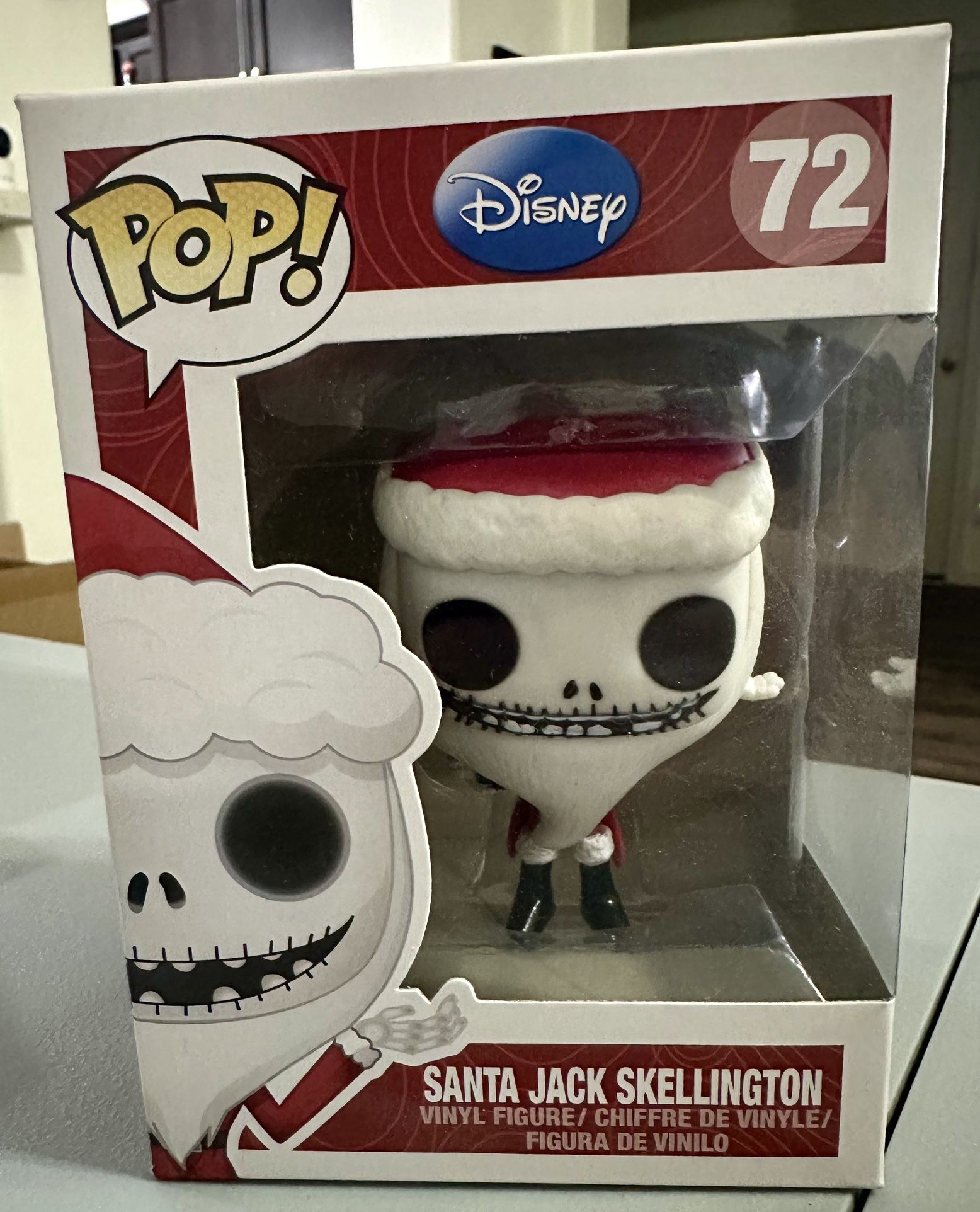 🎄2013 Funko POP! Disney Tim Burton’s The Nightmare Before Christmas #72 Santa Jack Skellington🎅