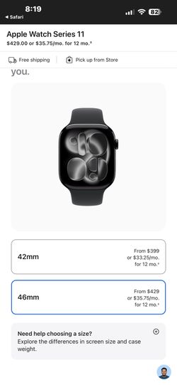 New Apple 11 Watch
