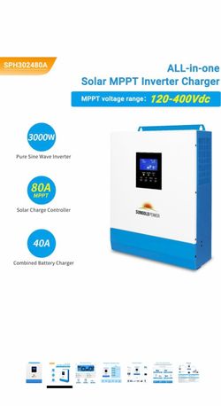 3000W DC 24V Pure Sine Wave Inverter
