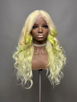 WIG HUMAN HAIR 28”