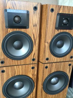 Bic venturi v830 tower on sale speakers