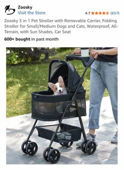 Pet Stroller Carrier for Sale - Like New
