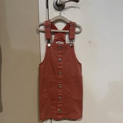Toddler Girl’s Overall Dress