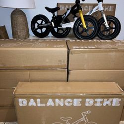 Balance bikes for only $45, brand new in the box.