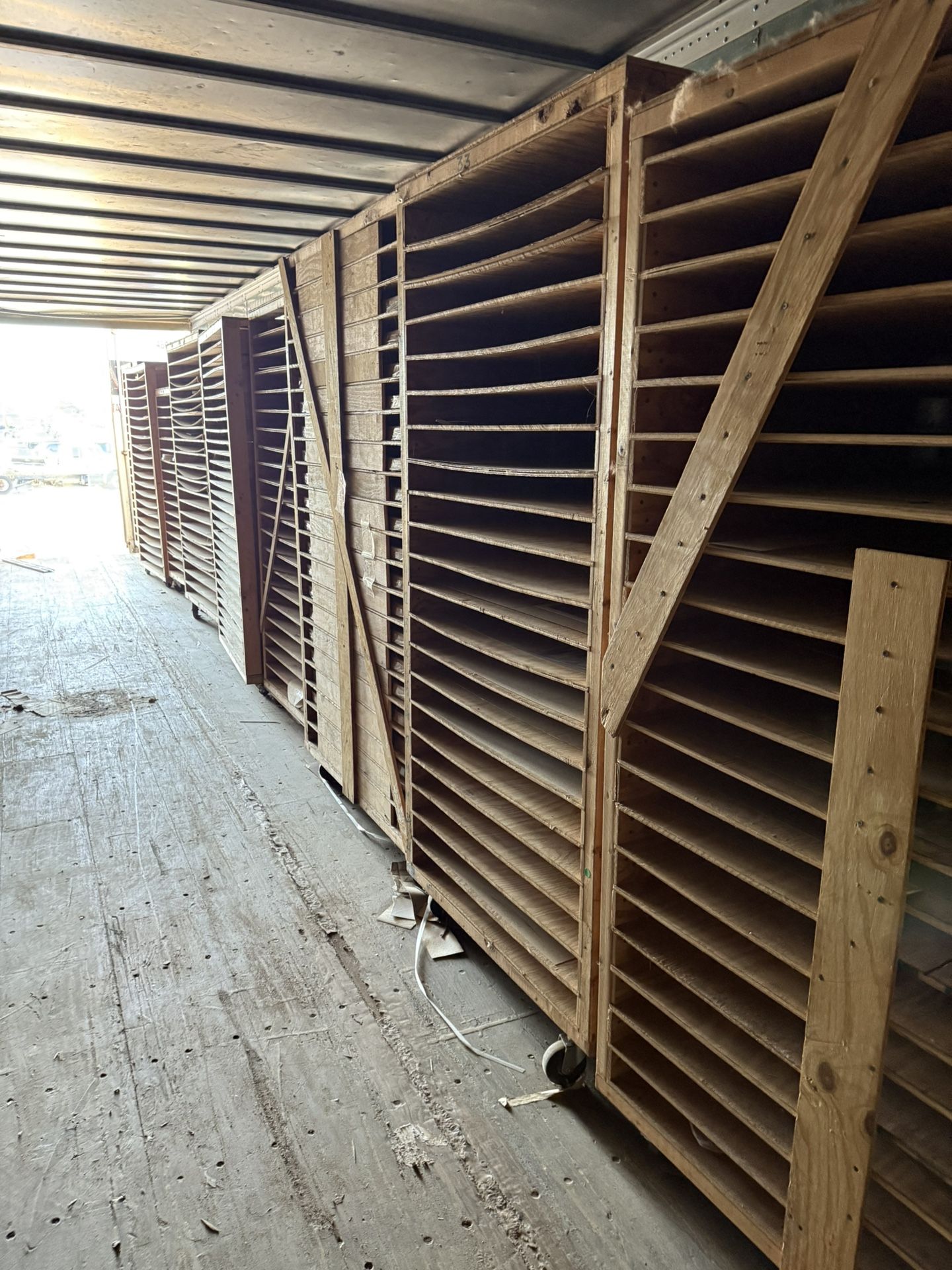 Large Mobile Multi drawer Flat file Cabinets.