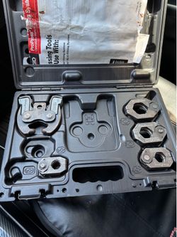Ridgid pro press rings excellent condition like new