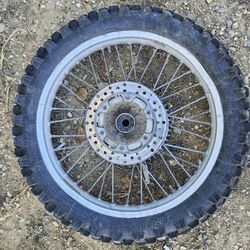 19" Dirt Bike Rear Rim & Tire