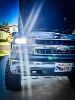 White 9005 HB3 LED Bulbs Headlight Conversion Kit High Beam Bright