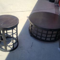 Coffee And End Table 