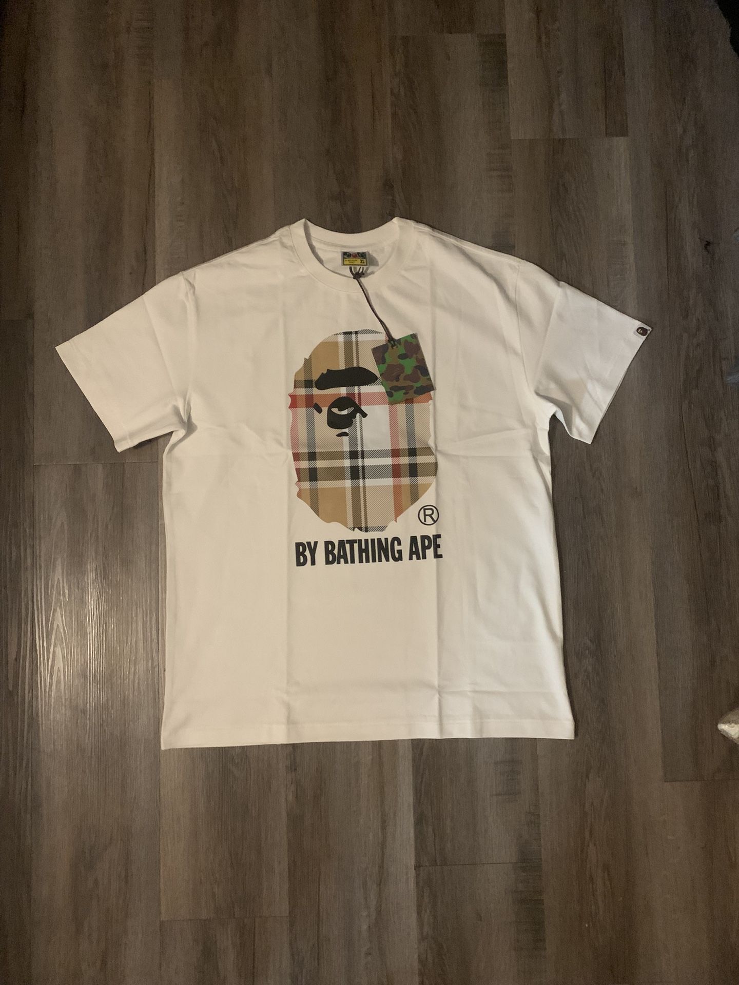 Bathing Ape With A Burberry Design