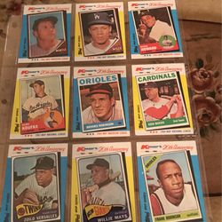 Baseball Cards/1982 Kmart Collector’s Series/MVPs