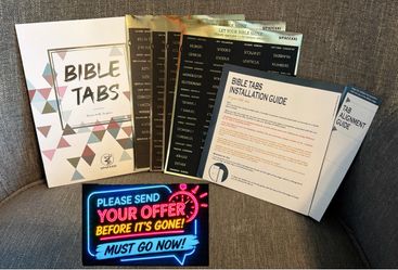 Bible Tabs Set