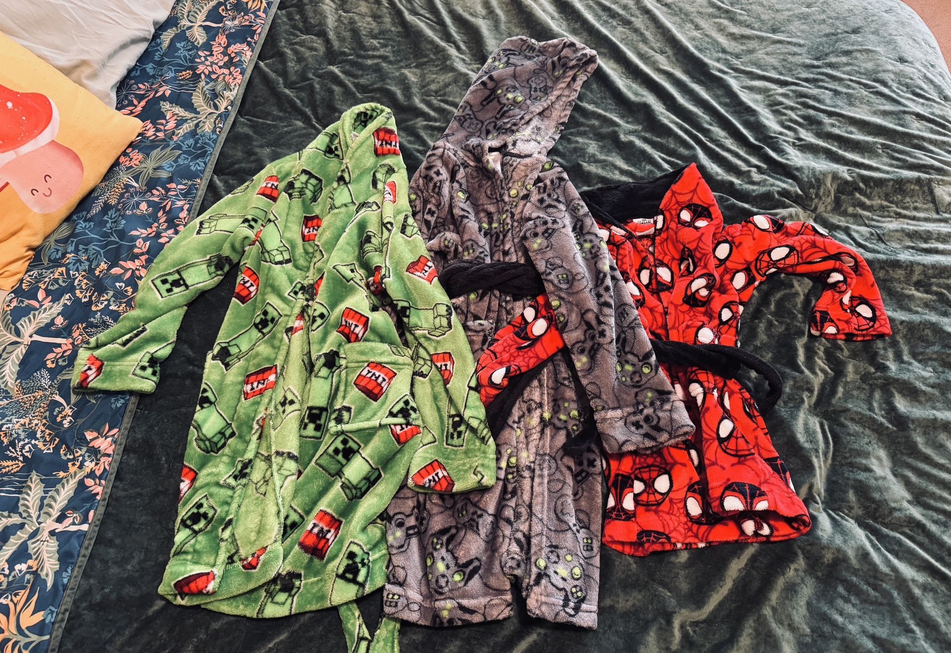 Boys bath robes Sizes 8 And 4T