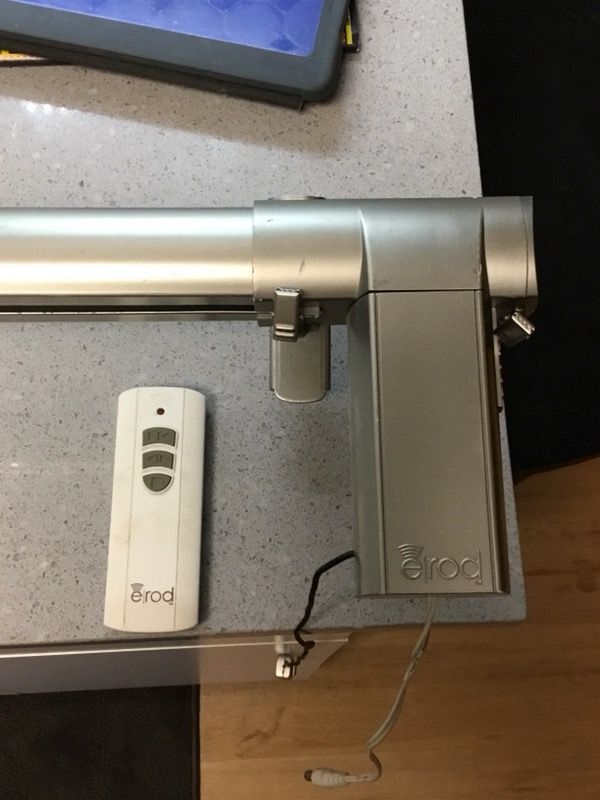 Erod Remote Control Curtain Rod Side Open For Sale In Phoenix