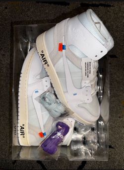 Virgil Off-White Air Jordan 1 Retro High OG Archive Alaska