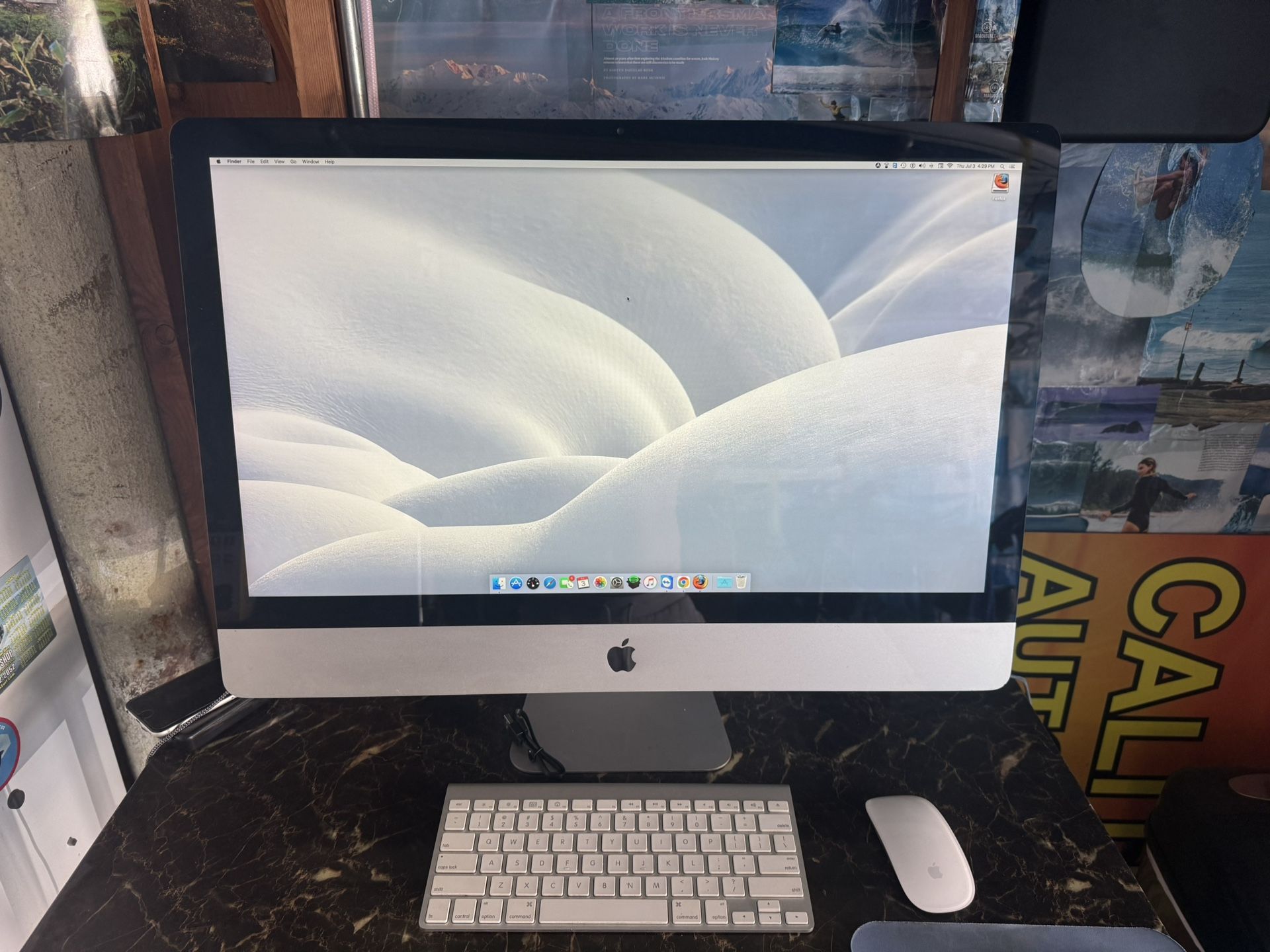 APPLE MAC 27 INCH JUMBO COMPUTER