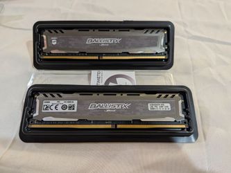 2 Ballistix BLS8G4D240FSB Sport LT 8GB DDR4 2400 MT/s