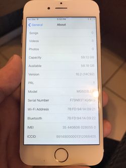 IPhone 6 64GB FACTORY UNLOCKED