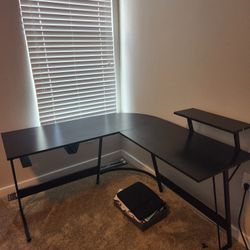 Office Desk And Queen Size Box Spring 