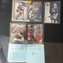 Tom Brady Football Cards 