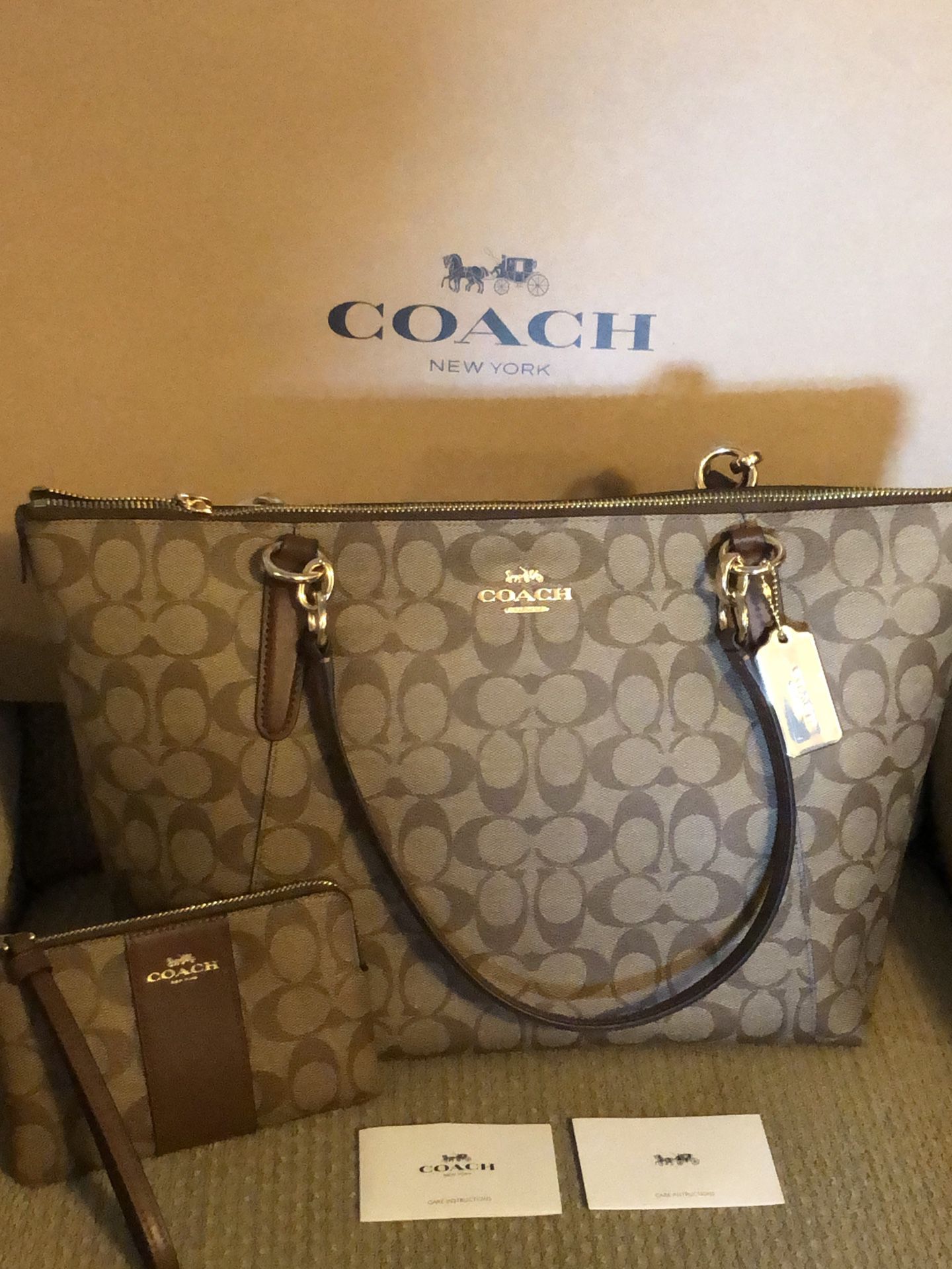 Brand New Authentic Coach handbag with tags
