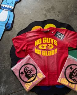 Hellstar No Guts No Glory Red T-Shirt
