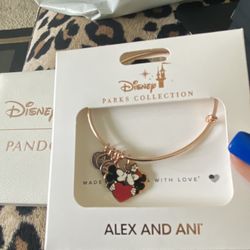 Disney: Alex And Ani Charm Bracelet 