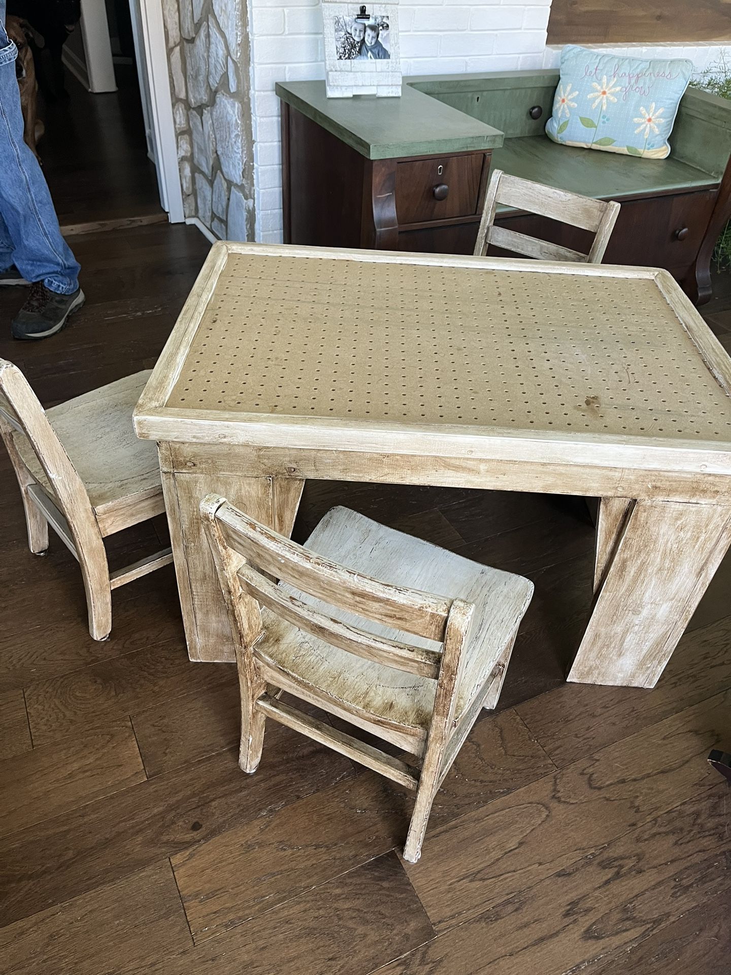 Child’s Table And Chairs