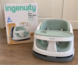 Ingenuity Mist Baby Base 2-in-1 Booster Seat