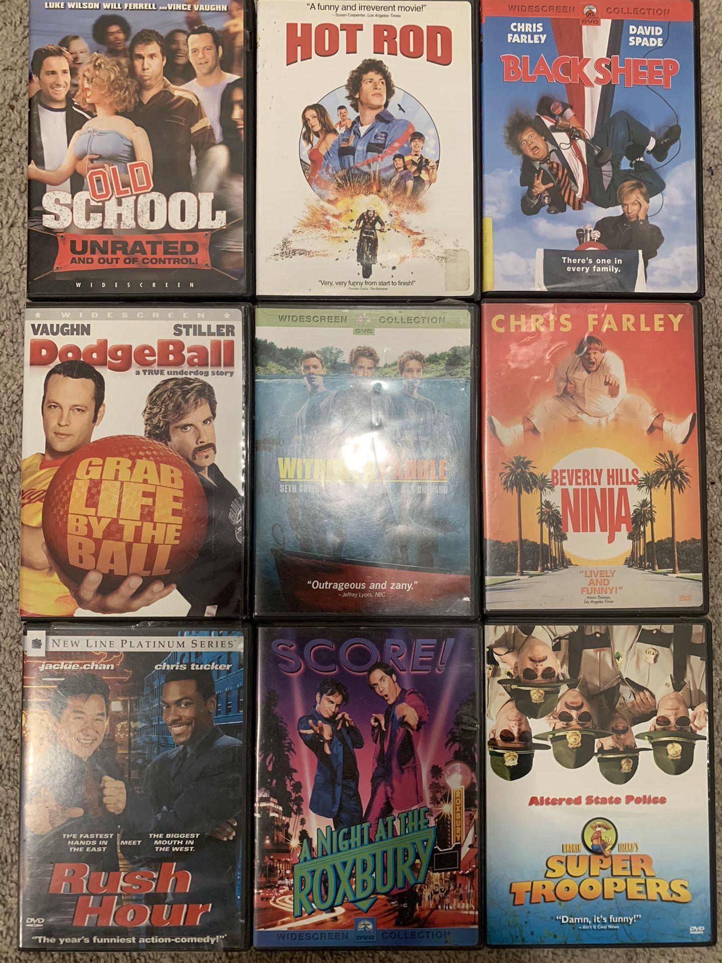 DVDs - Comedy Movies Bundle