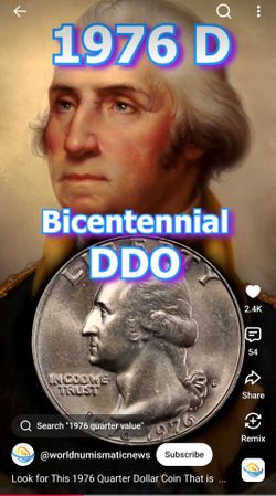 POSSIBLE 1976 D BICENTENNIAL DDO!! $1,000