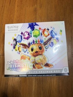 Pokemon Prismatic Evolutions Elite Trainer Box ETB