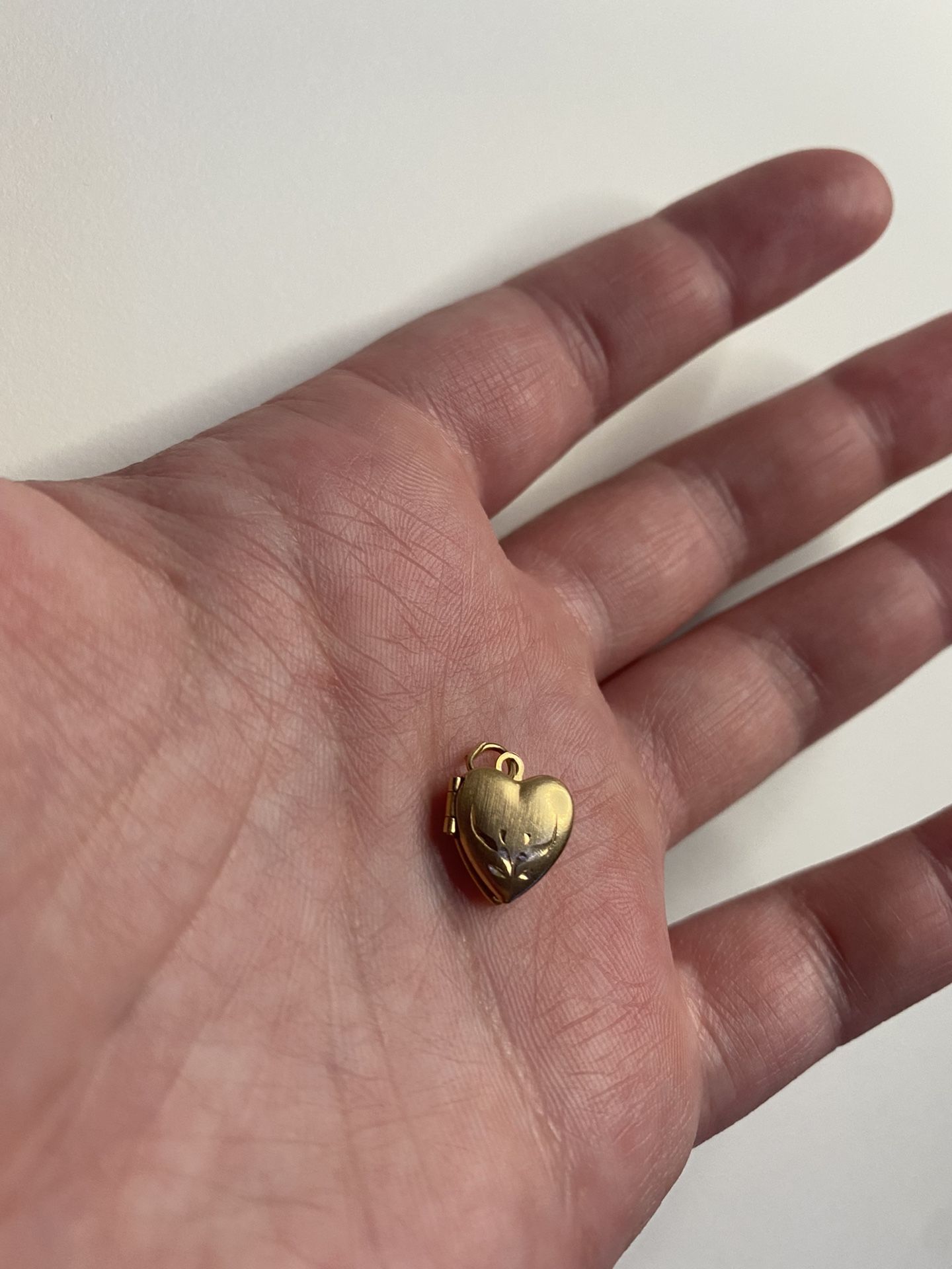 Solid Gold Heart Locket