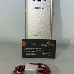 Samsung S8Active 64GB Gold & Meteor Grey Unlocked $200