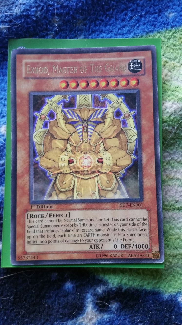 Exxod, Master of the Guard YuGiOh