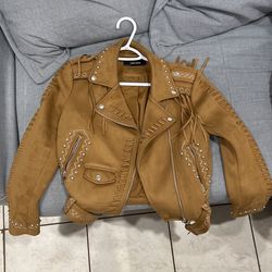 Suede Jacket ZARA