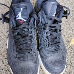 Air Jordan Laser 4 Black 