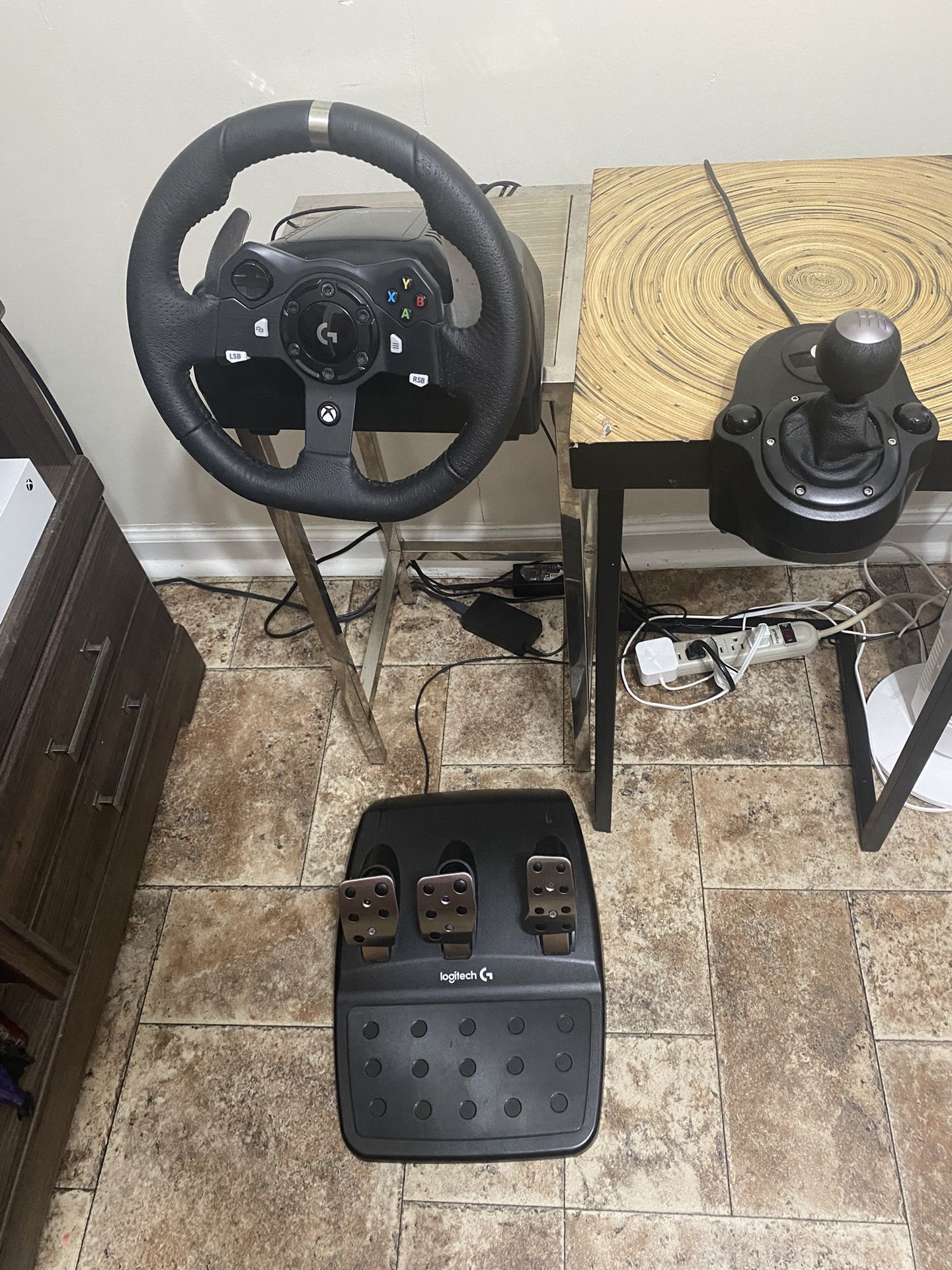 Logitech G920 Racing Wheel And Pedals With Shifter