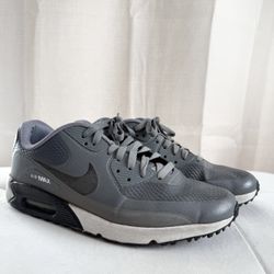 Nike Air Max 90 Golf Shoes Smoke Grey CU9978-001 Size 9.5