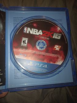 NBA 2k16 Ps4 