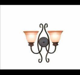 Sale💥New Woodbridge Lighting Fairhaven 2-Light Wall Sconce in Restoration Bronze ( reseda ca)