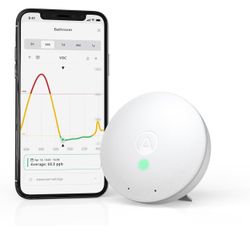 Airthings-292 Wave Mini - Indoor Air Quality - Chemicals (TVOCs), Humidity, Temperature 20 x 30 x 1